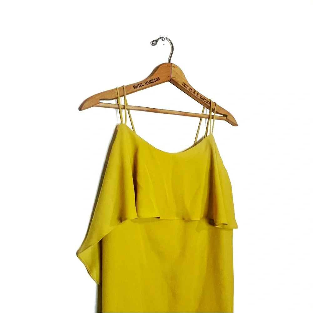 Everly | Side Ruffle Mini Dress - Picture 4 of 4